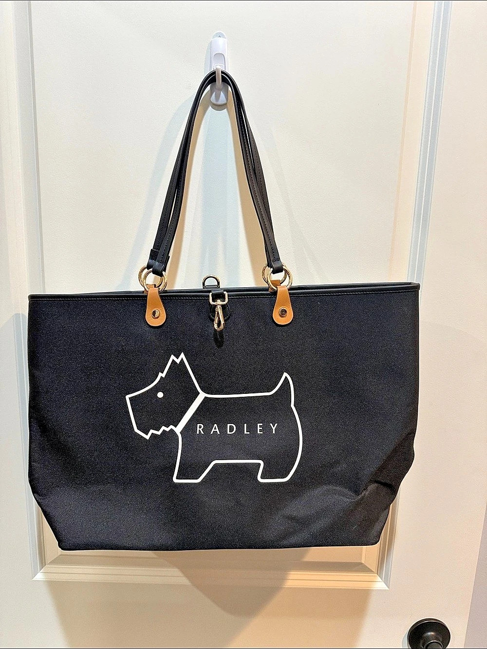 Radley London Black & Brown Tote Bag NWOT